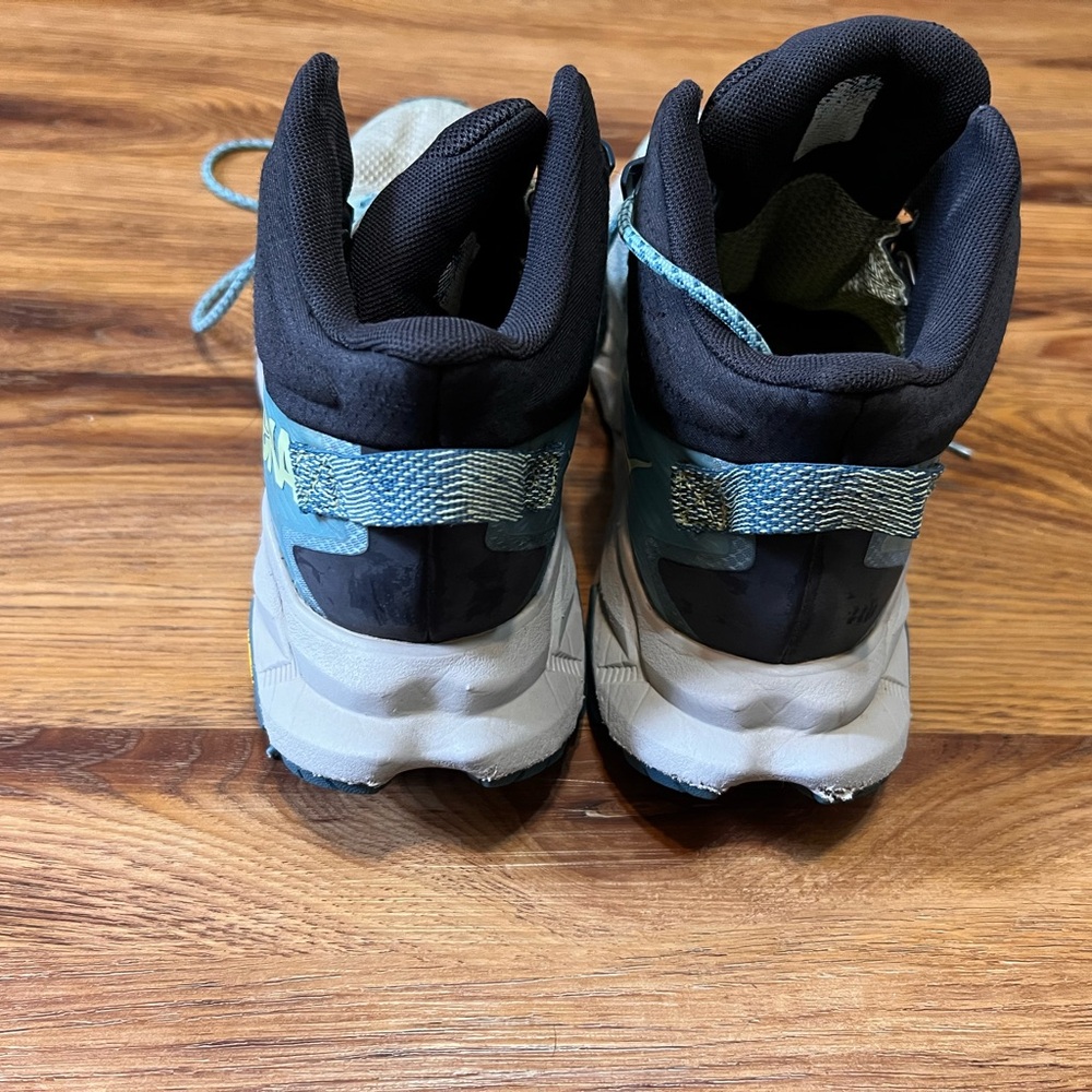 Hoka One One Women's Trail Code GTX Gore-Tex Vibram Hiking Boot Shoes Size 9B - Picture 7 of 10